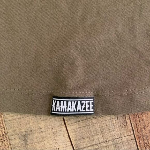 Kamakazee womens lioness because unicorns are overrated funny green tank top -S - Picture 6 of 8